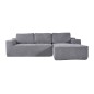 Shaiselongue dcha. (envasado al vacio) mod. Dulce beig y gris