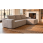 Shaiselongue dcha. (envasado al vacio) mod. Dulce beig y gris