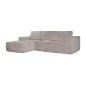 Shaiselongue izda. (envasado al vacio) mod. Dulce beig y gris