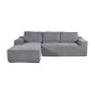 Shaiselongue izda. (envasado al vacio) mod. Dulce beig y gris