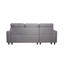 SHAISELONGUE C/ARCÓN DCHA. MOD.NORMAN TAP.MALMO 90 GRIS