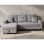 Shaiselongue c/arcón izda. mod. Norman tap.malmo 90 gris