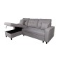 Shaiselongue c/arcón izda. mod. Norman tap.malmo 90 gris