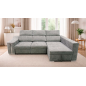 Shaiselongue cama xl dcha. mod. Menua beig y gris