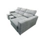 Shaiselongue cama xl dcha. mod. Menua beig y gris