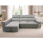 Shaiselongue cama xl izda . mod. Menua beig y gris Shaiselongue cama xl izda . mod. Menua beig y gris