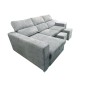 Shaiselongue cama xl izda . mod. Menua beig y gris Shaiselongue cama xl izda . mod. Menua beig y gris