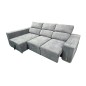 Shaiselongue cama xl izda . mod. Menua beig y gris Shaiselongue cama xl izda . mod. Menua beig y gris