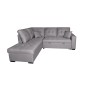 Shaiselongue cama izda. mod. Isis tap.malmo 90 gris