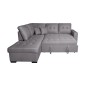 Shaiselongue cama izda. mod. Isis tap.malmo 90 gris