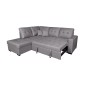 Shaiselongue cama izda. mod. Isis tap.malmo 90 gris