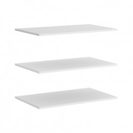Pack de estantes  armario 150 modelo slide blanco
