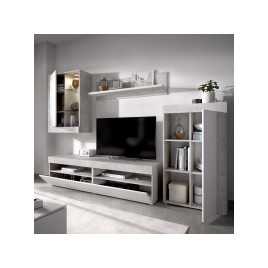 SALON MODELO TOKIO COLOR CEMENTO CON BLANCO COMPOSICION DE SALON muebles de salón 279,00 € 230,58 €