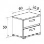 Dormitorio serie cabra 01blanco grafito Dormitorio serie cabra 01blanco grafito