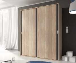 armario lara puertas correderas modelo lara pino andersen gris