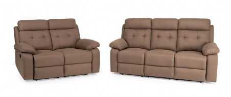 CONJUNTO SOFAS MODELO GEEL TELA MARRON Sofás 343,00 € 283,47 €