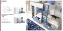 CAMA TREN MODELO GROE VARIOS COLORES dormitorios juveniles 405,00 € 334,71 €