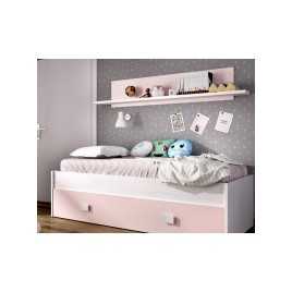 CAMA NIDO+ESTANTERIA MODELO NOA EN VARIOS COLORES dormitorios juveniles 156,00 € 128,93 €