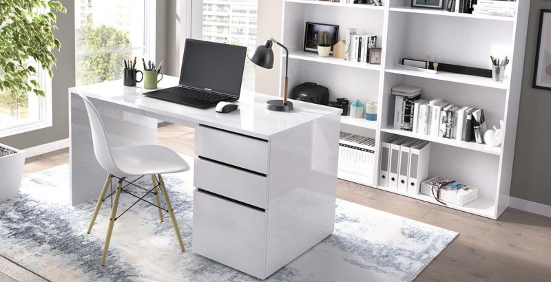 Mesa escritorio 50x138 modelo shiro