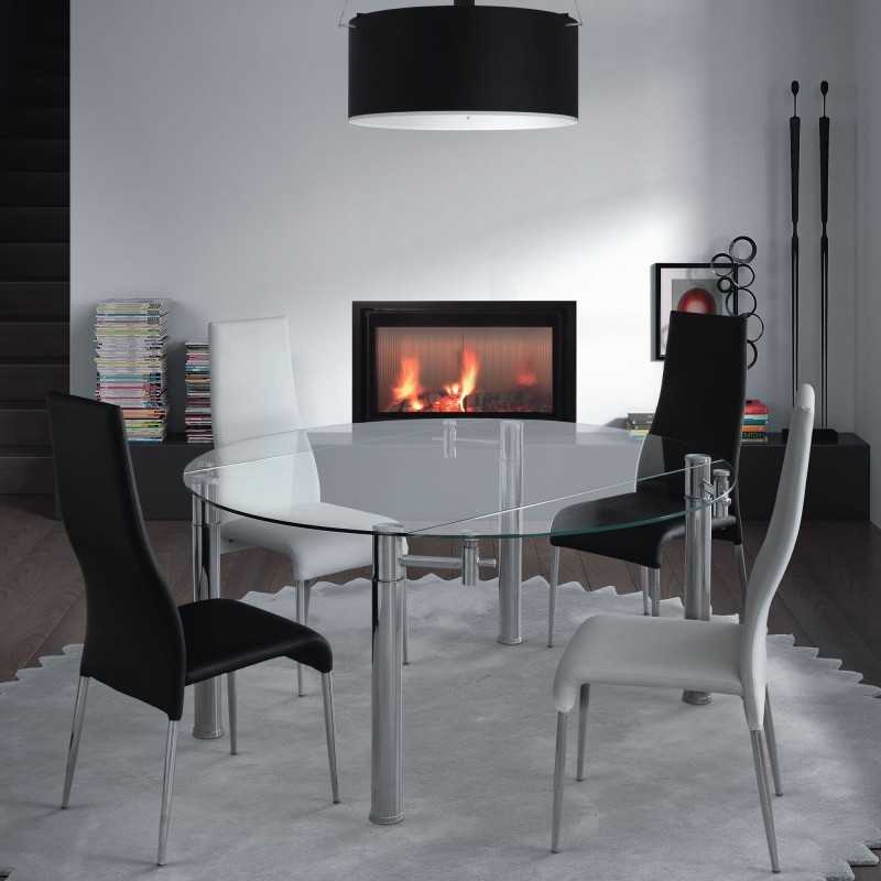 MESA DE COMEDOR CRISTAL OSLO MESA DE COMEDOR CRISTAL OSLO