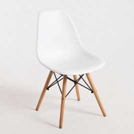 Silla blanca Scandinavian