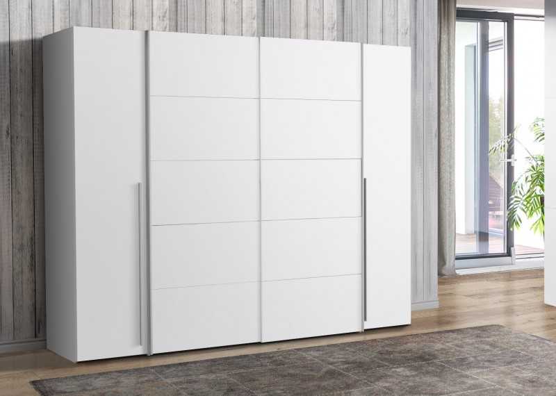 Armario de correderas WINNER 170x210 Blanco