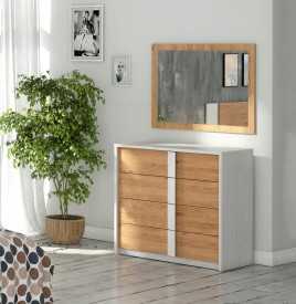 Comoda modelo merlin en colorandersen-roble (entrega inmediata)