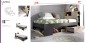 Cama compacta lanka con cabezal cajones y arcon Cama compacta lanka con cabezal cajones y arcon