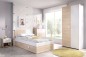 Dormitorio juvenil modelo dina completo natural blanco Dormitorio juvenil modelo dina completo natural blanco