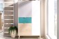 Vitrina modelo nova 2 puertas y cajon en natural gris esmeralda y blanco Vitrina modelo nova 2 puertas y cajon en natural gris esmeralda y blanco