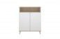 Modulo auxiliar wok 2 puertas y hueco, blanco natural Modulo auxiliar wok 2 puertas y hueco, blanco natural