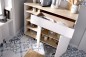 Modulo auxiliar wok, con dos puertas 1 cajon y estantes, blanco natural Modulo auxiliar wok, con dos puertas 1 cajon y estantes, blanco natural