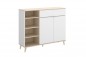 Modulo auxiliar wok, con dos puertas 1 cajon y estantes, blanco natural Modulo auxiliar wok, con dos puertas 1 cajon y estantes, blanco natural