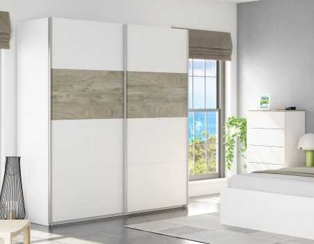 Armario modelo oikos blanco/roble alaska