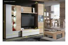 Mueble de salón ESSENTIAL color Roble