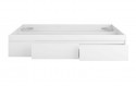 CAMA 4 CAJONES MODELO BED, EN COLOR BLANCO Resfor 189,00 € 156,20 €