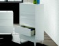 Comoda cinco cajones diva-loft en blanco brillo Comoda cinco cajones diva-loft en blanco brillo
