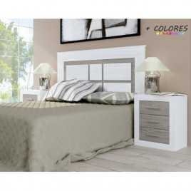 Dormitorio modelo lara 22 color andersen pino gris