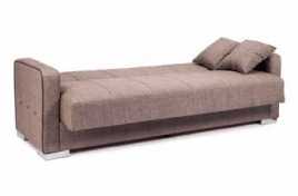 SOFA CAMA TIERRA EN GRIS Y BEIGE