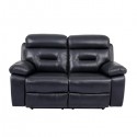 CONJUNTO SOFAS 3+2 PLAZAS MODELO ROOSEVELT ELECTRICO EN PIEL COLOR MARINO Sofás 2.515,00 € 2.078,51 €