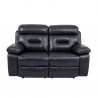 CONJUNTO SOFAS 3+2 PLAZAS MODELO ROOSEVELT ELECTRICO EN PIEL COLOR MARINO Sofás 2.515,00 € 2.078,51 €