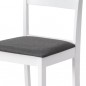 Set de mesa +2 sillas modelo pia en madera lacada Set de mesa +2 sillas modelo pia en madera lacada