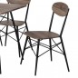 Set de mesa comedor+4 sillasmodelo alex Set de mesa comedor+4 sillasmodelo alex