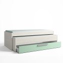 cama doble juvenil juliette estante en blanco nordic verde talco dormitorios juveniles 184,00 € 152,07 €