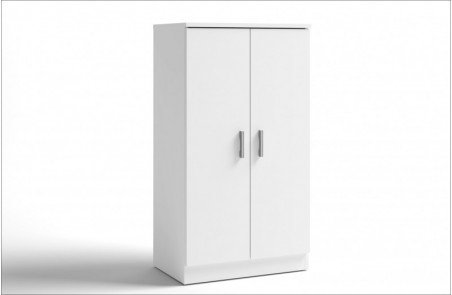 zapatero Rhin 2 puertas color blanco 55x35x100