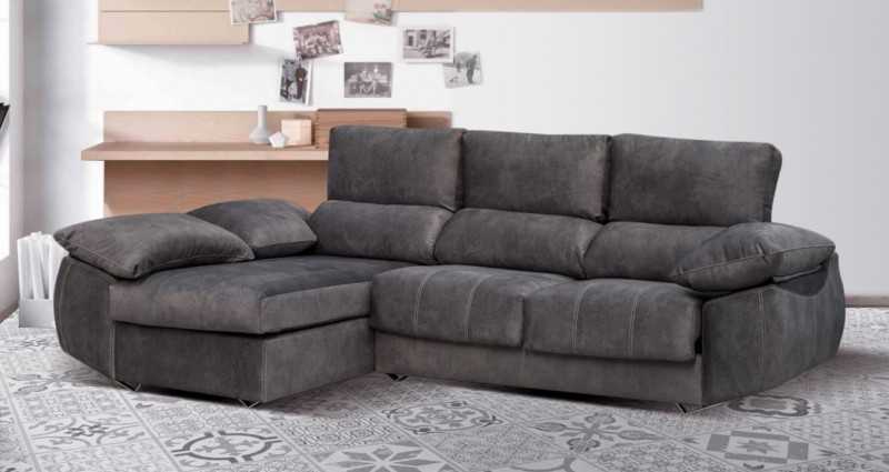 Sofá Chaiselongue BLACK