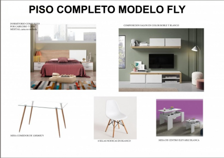 Piso completo modelo Fly