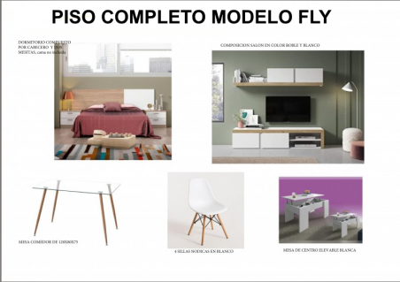 Piso completo modelo fly