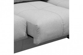 Sofá Chaiselongue Izquierdas Copi Gris con Arcon