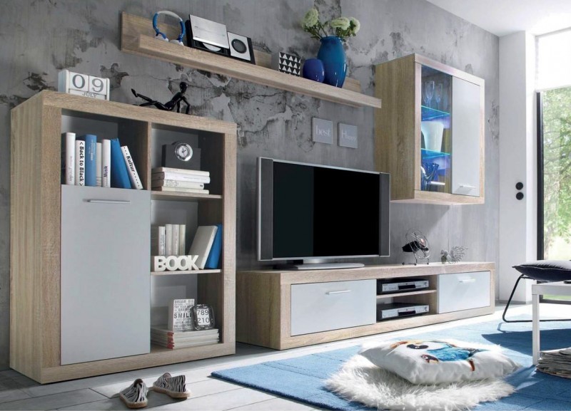 Salon sunset cambrian blanco con leds Salon sunset cambrian blanco con leds
